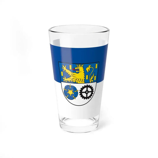 Flag of Neunkirchen Germany - Pint Glass 16oz 16oz - Go Mug Yourself