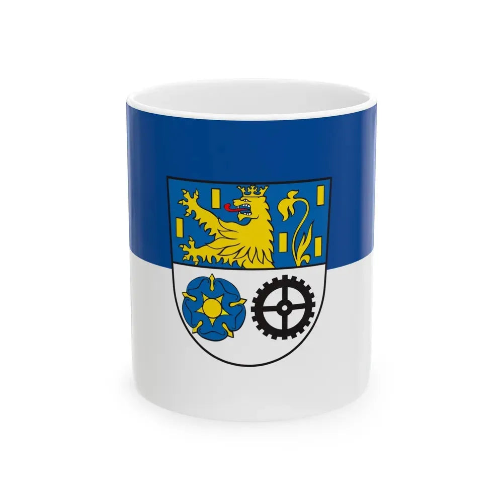 Flag of Neunkirchen Germany - White Coffee Mug 11oz - Go Mug Yourself