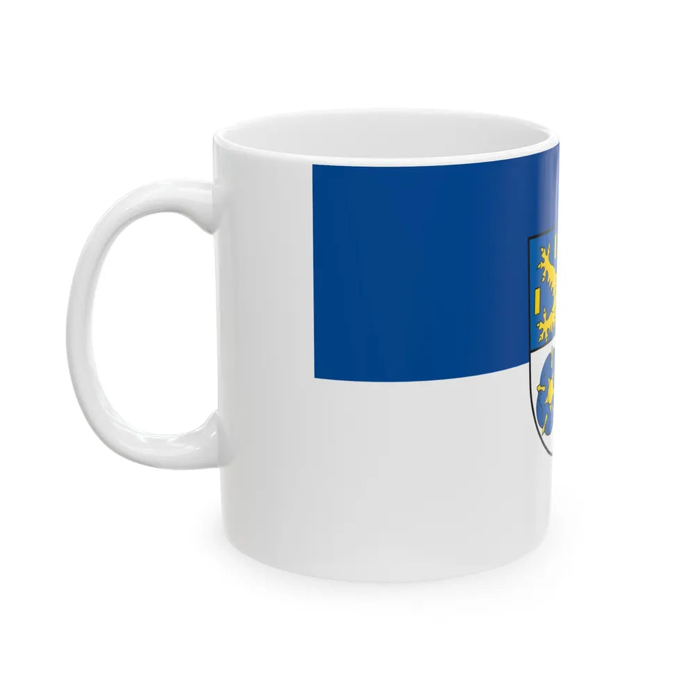 Flag of Neunkirchen Germany - White Coffee Mug-Go Mug Yourself