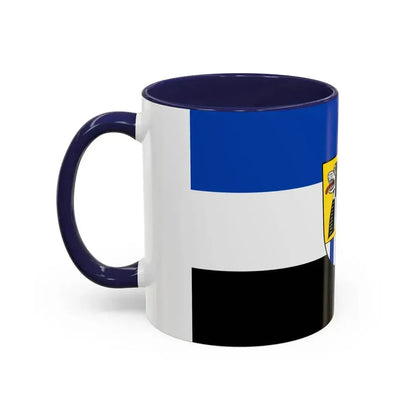 Flag of Neustadt an der Aisch Bad Windsheim Germany - Accent Coffee Mug - Go Mug Yourself