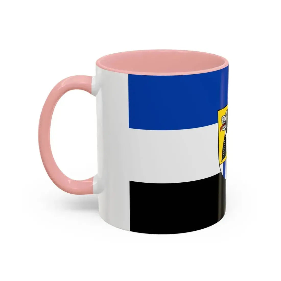 Flag of Neustadt an der Aisch Bad Windsheim Germany - Accent Coffee Mug - Go Mug Yourself