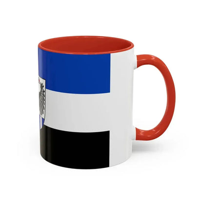 Flag of Neustadt an der Aisch Bad Windsheim Germany - Accent Coffee Mug - Go Mug Yourself