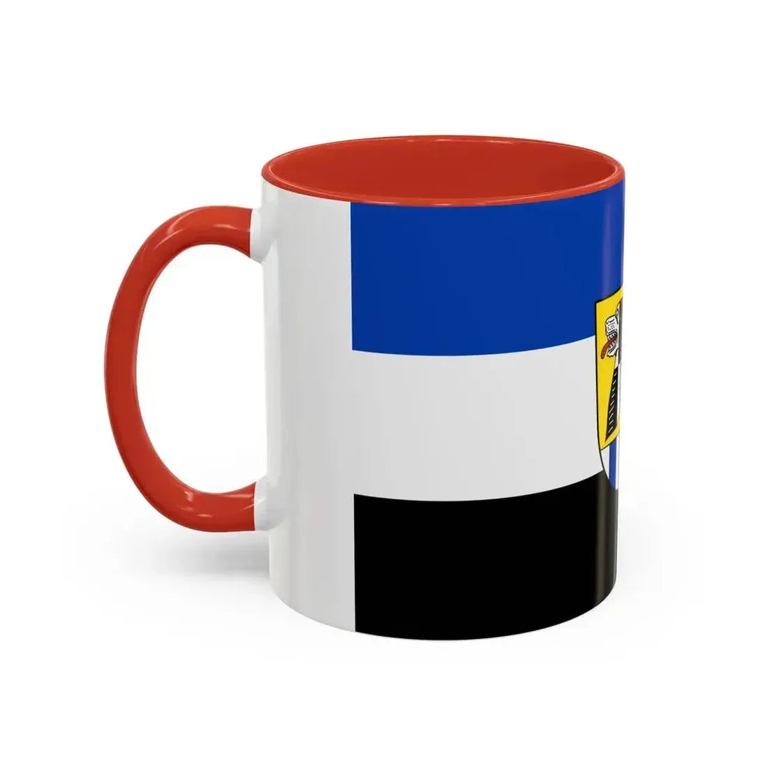 Flag of Neustadt an der Aisch Bad Windsheim Germany - Accent Coffee Mug - Go Mug Yourself
