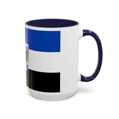 Flag of Neustadt an der Aisch Bad Windsheim Germany - Accent Coffee Mug - Go Mug Yourself