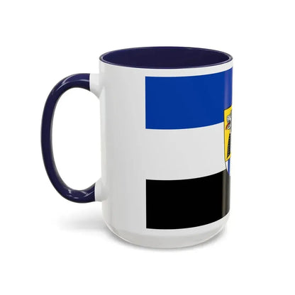 Flag of Neustadt an der Aisch Bad Windsheim Germany - Accent Coffee Mug - Go Mug Yourself
