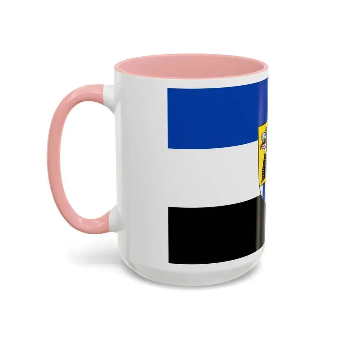 Flag of Neustadt an der Aisch Bad Windsheim Germany - Accent Coffee Mug - Go Mug Yourself