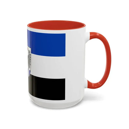 Flag of Neustadt an der Aisch Bad Windsheim Germany - Accent Coffee Mug - Go Mug Yourself