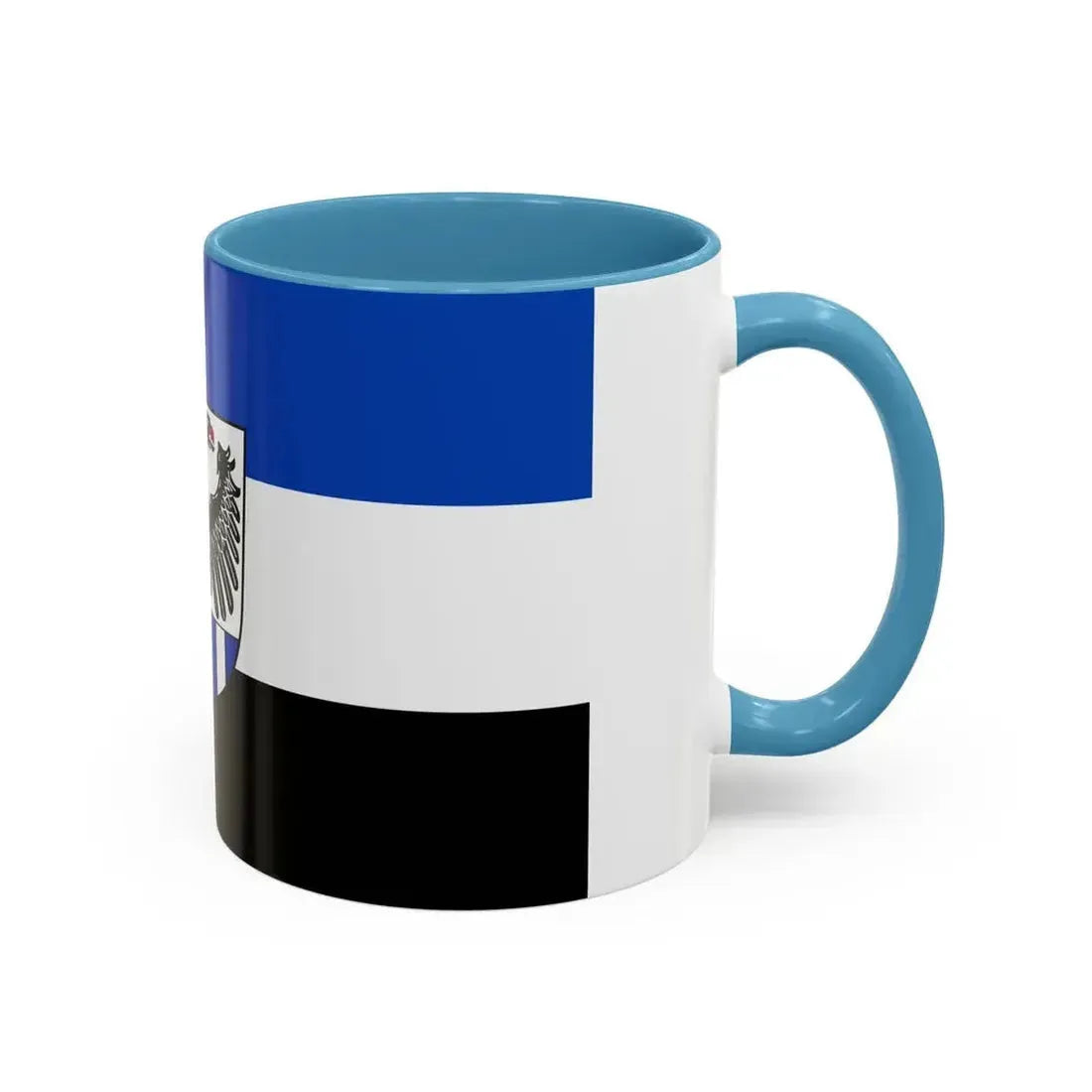 Flag of Neustadt an der Aisch Bad Windsheim Germany - Accent Coffee Mug - Go Mug Yourself