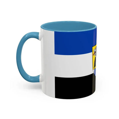 Flag of Neustadt an der Aisch Bad Windsheim Germany - Accent Coffee Mug - Go Mug Yourself