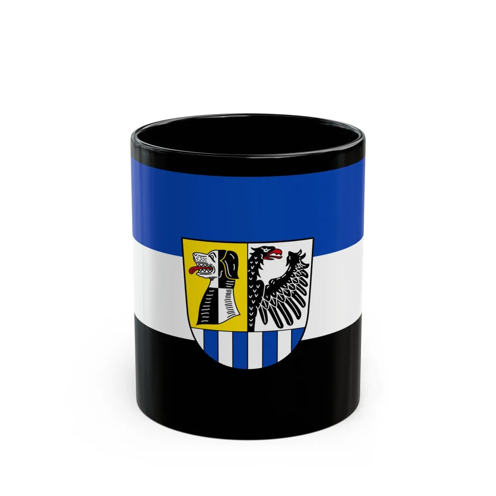 Flag of Neustadt an der Aisch Bad Windsheim Germany - Black Coffee Mug-11oz-Go Mug Yourself