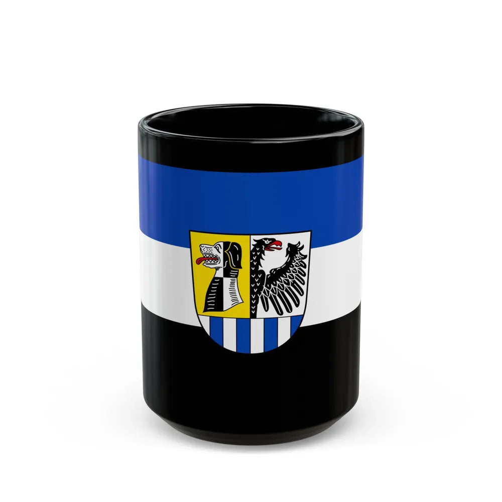 Flag of Neustadt an der Aisch Bad Windsheim Germany - Black Coffee Mug-15oz-Go Mug Yourself