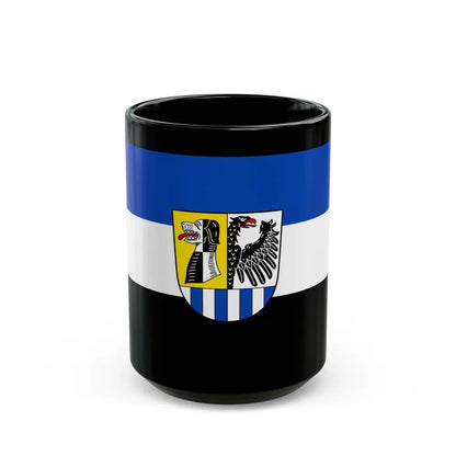 Flag of Neustadt an der Aisch Bad Windsheim Germany - Black Coffee Mug 15oz - Go Mug Yourself