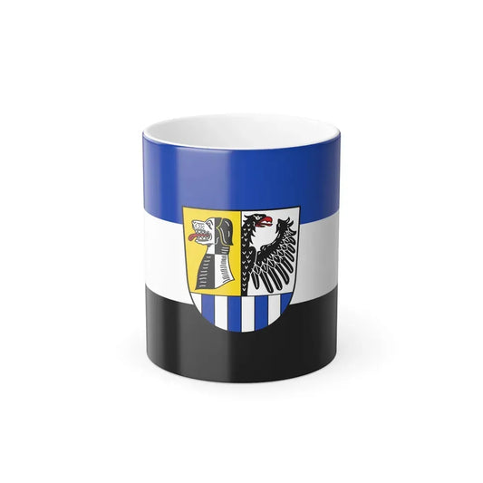 Flag of Neustadt an der Aisch Bad Windsheim Germany - Color Changing Coffee Mug 11oz - Go Mug Yourself
