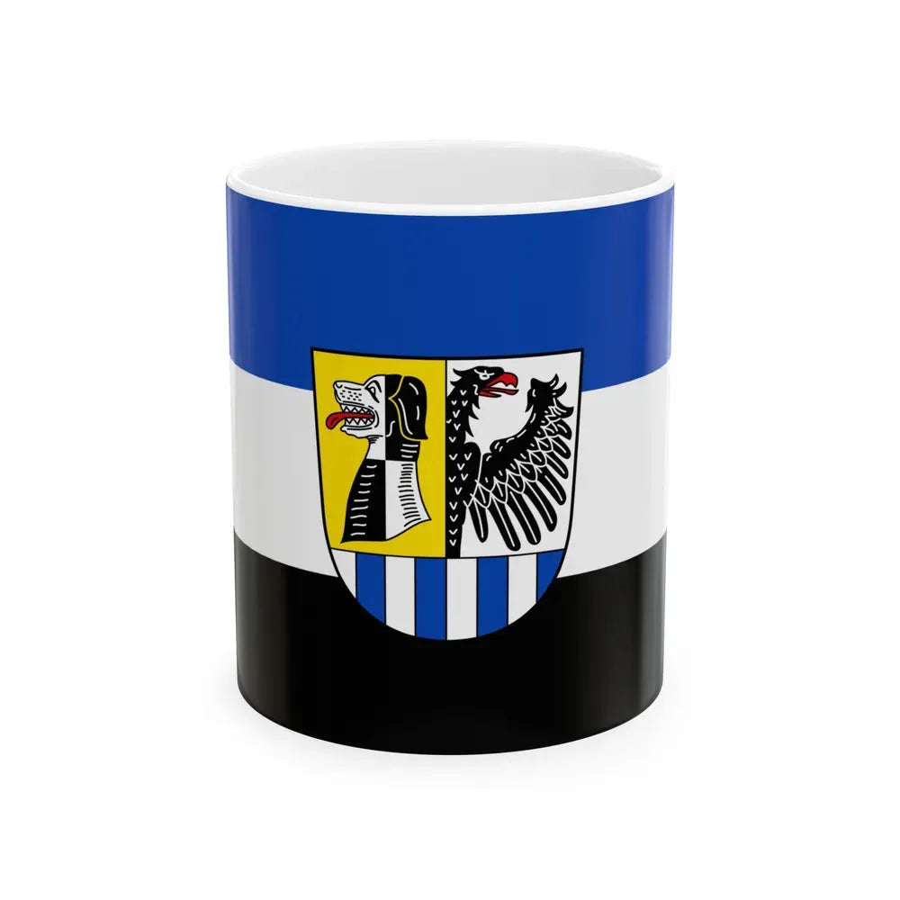 Flag of Neustadt an der Aisch Bad Windsheim Germany - White Coffee Mug 11oz - Go Mug Yourself