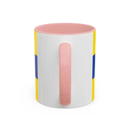 Flag of Neustadt an der Waldnaab Germany - Accent Coffee Mug - Go Mug Yourself