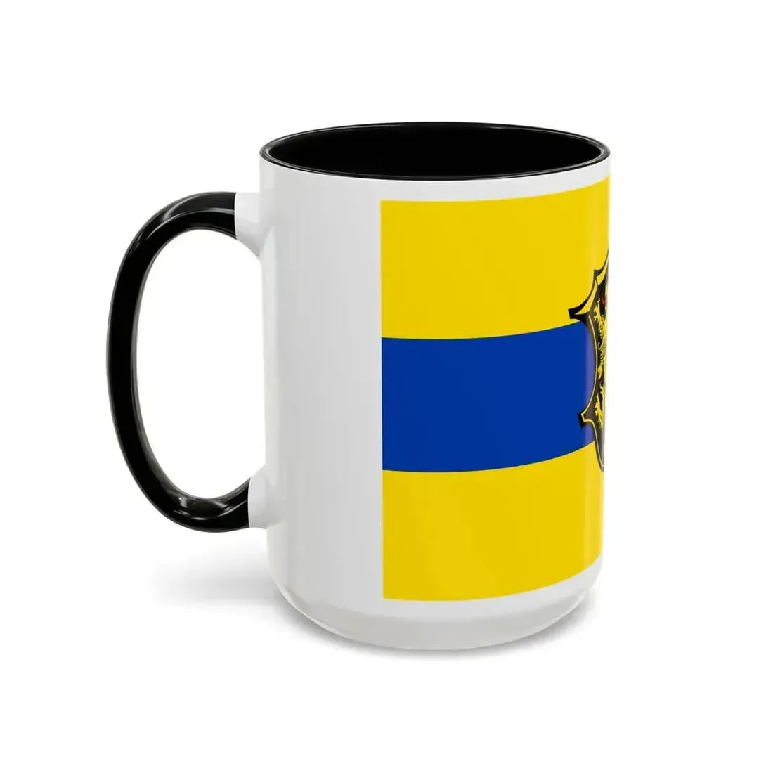 Flag of Neustadt an der Waldnaab Germany - Accent Coffee Mug - Go Mug Yourself