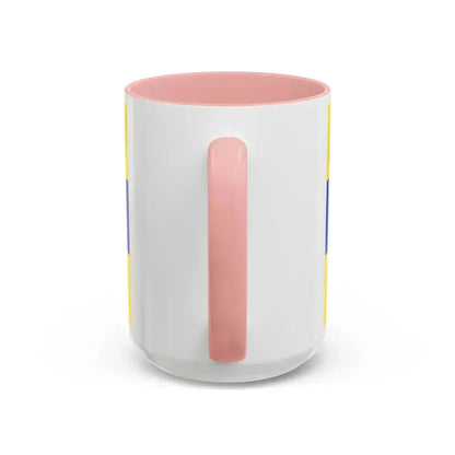 Flag of Neustadt an der Waldnaab Germany - Accent Coffee Mug - Go Mug Yourself