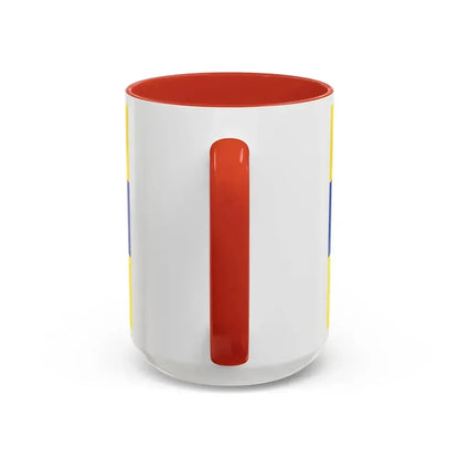 Flag of Neustadt an der Waldnaab Germany - Accent Coffee Mug - Go Mug Yourself