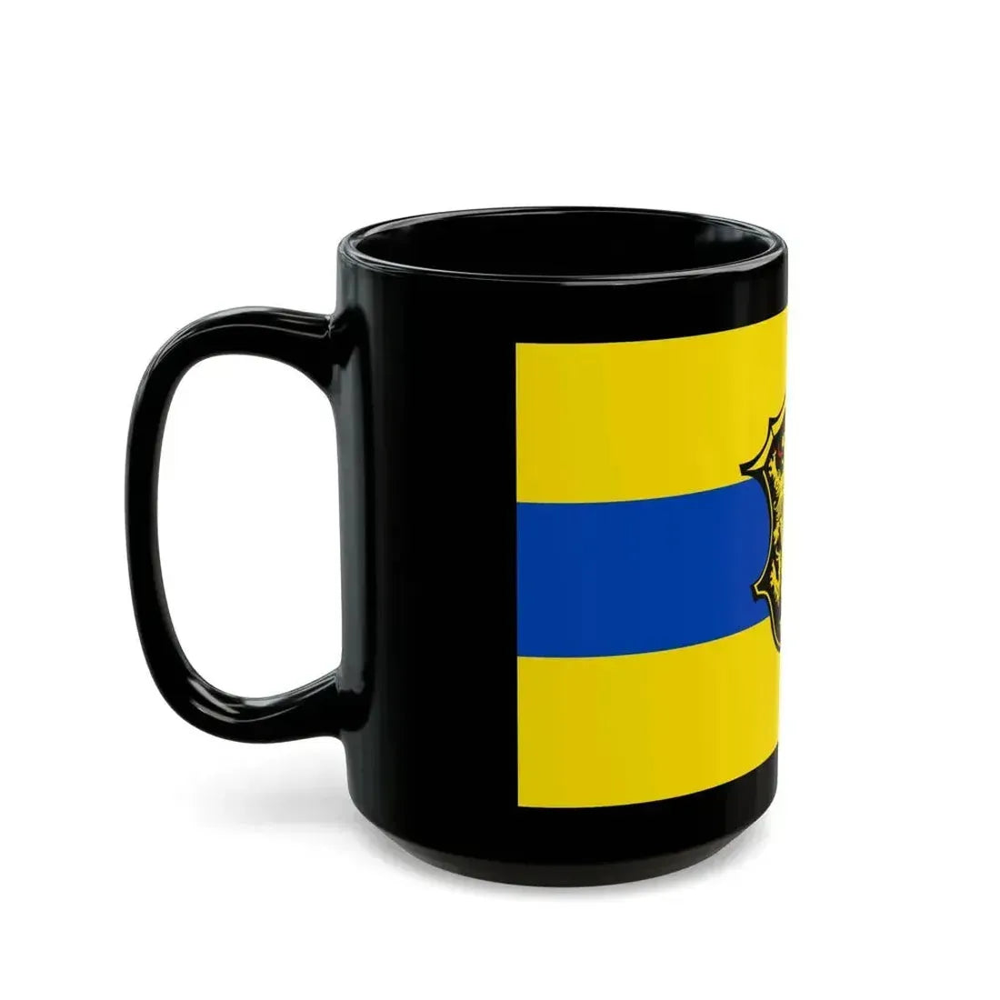 Flag of Neustadt an der Waldnaab Germany - Black Coffee Mug - Go Mug Yourself