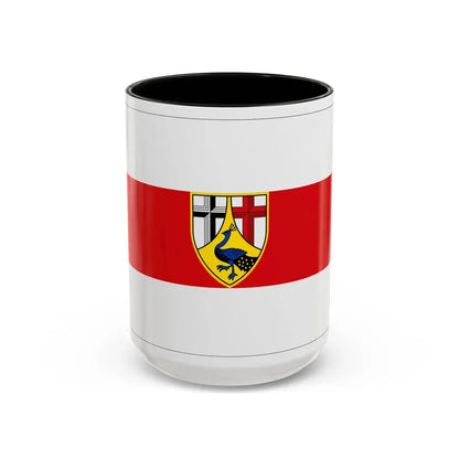 Flag of Neuwied Germany - Accent Coffee Mug 15oz Black - Go Mug Yourself