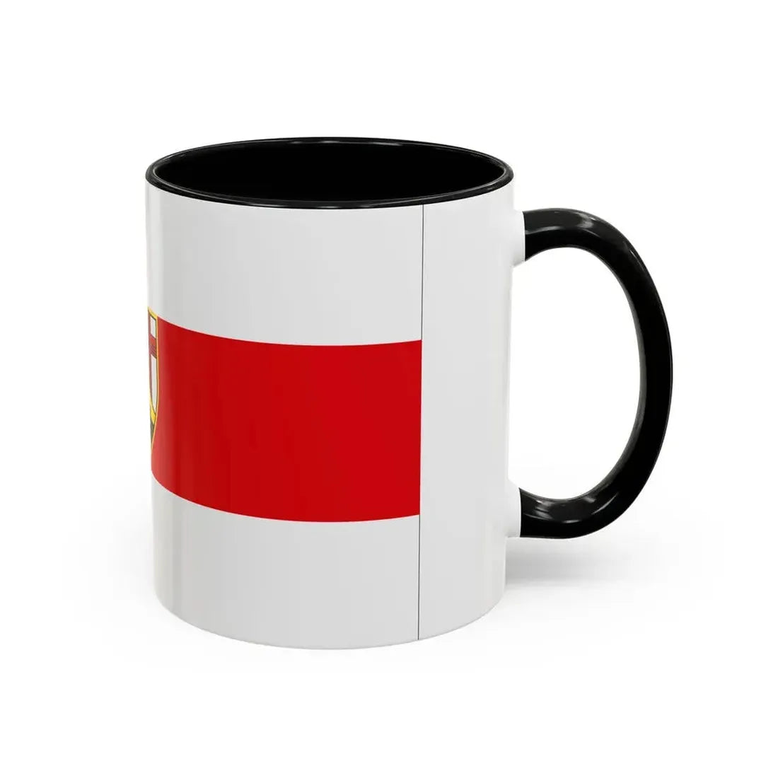 Flag of Neuwied Germany - Accent Coffee Mug - Go Mug Yourself