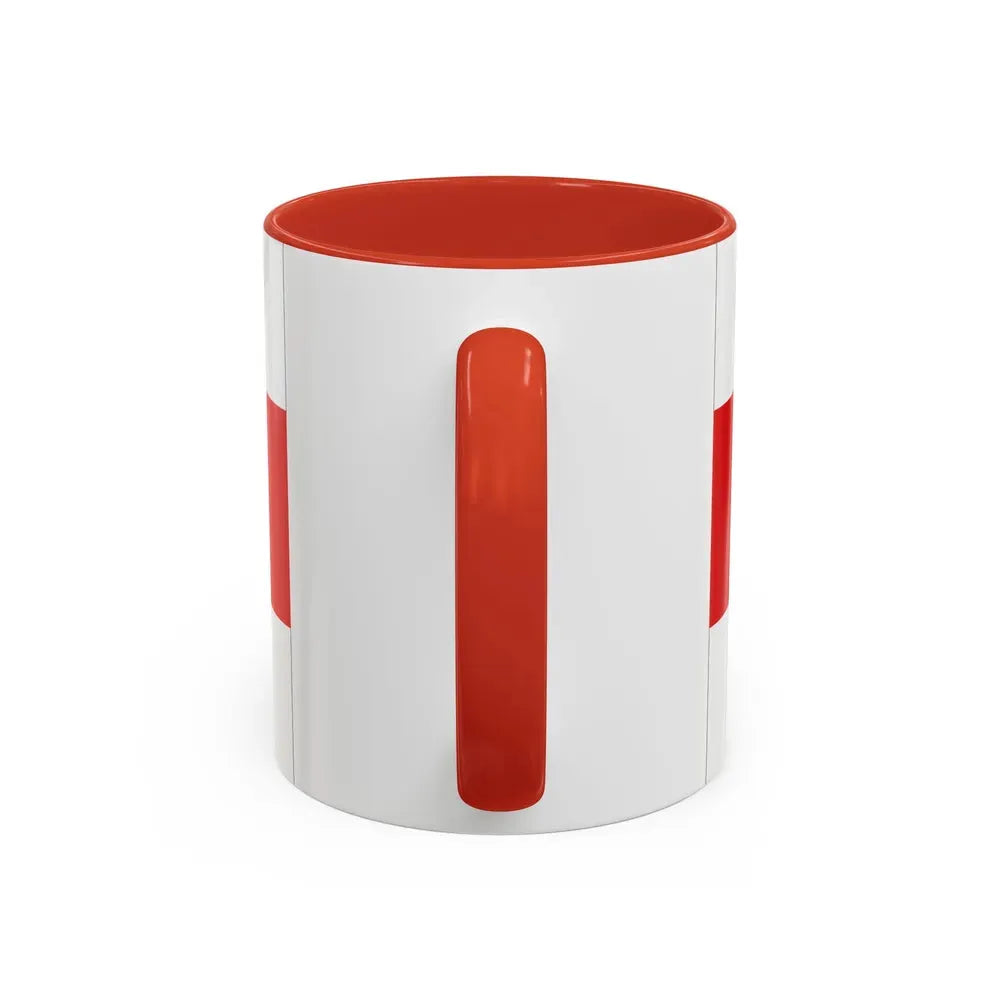 Flag of Neuwied Germany - Accent Coffee Mug - Go Mug Yourself