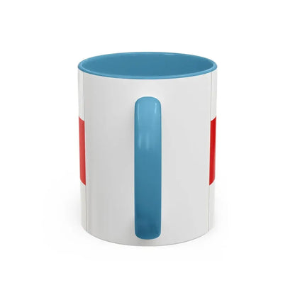 Flag of Neuwied Germany - Accent Coffee Mug - Go Mug Yourself