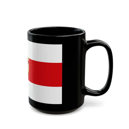 Flag of Neuwied Germany - Black Coffee Mug-Go Mug Yourself