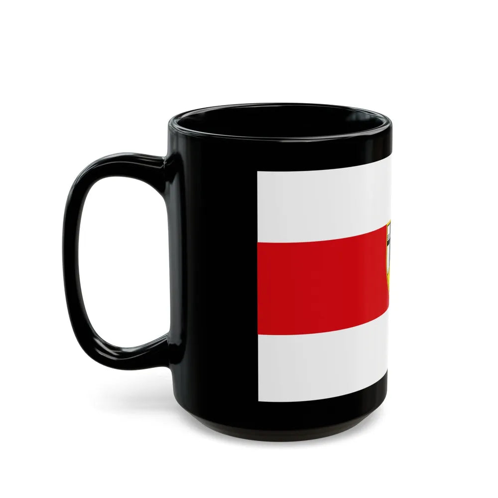 Flag of Neuwied Germany - Black Coffee Mug-Go Mug Yourself