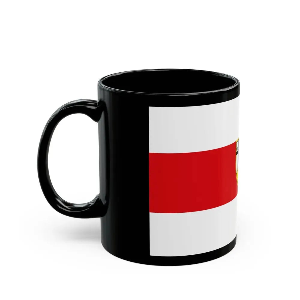 Flag of Neuwied Germany - Black Coffee Mug - Go Mug Yourself