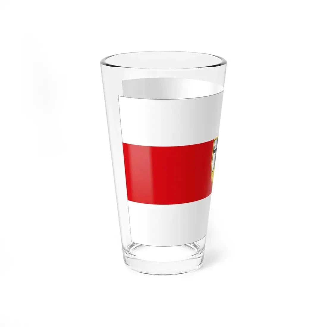 Flag of Neuwied Germany - Pint Glass 16oz - Go Mug Yourself