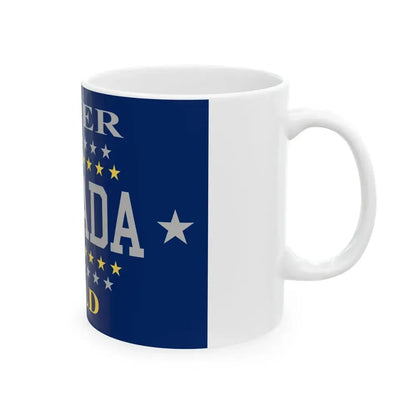 Flag of Nevada 1905-1915 (United States) White Coffee Mug - Go Mug Yourself