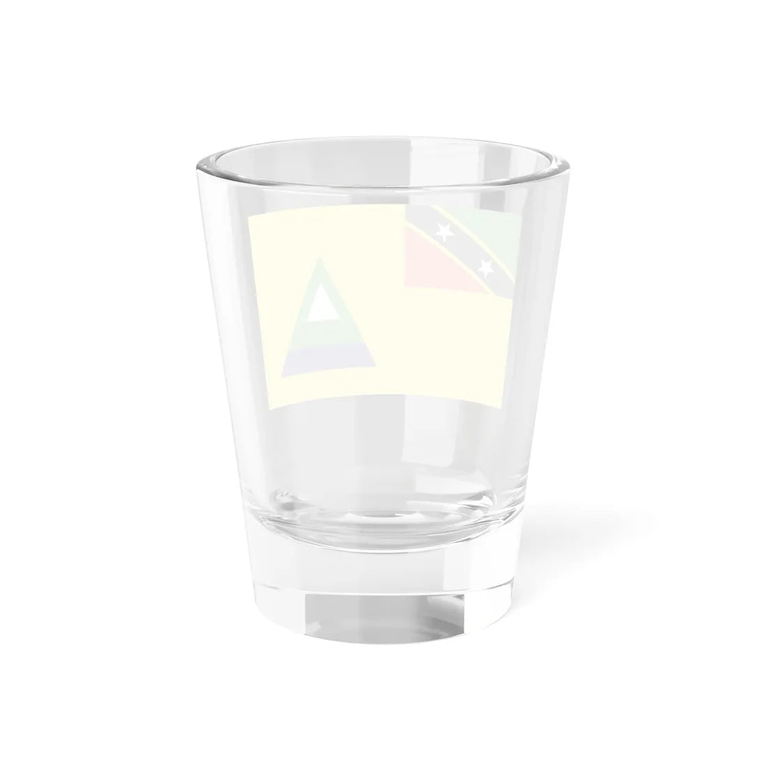 Flag of Nevis (Saint Kitts and Nevis) Shot Glass 1.5oz - Go Mug Yourself
