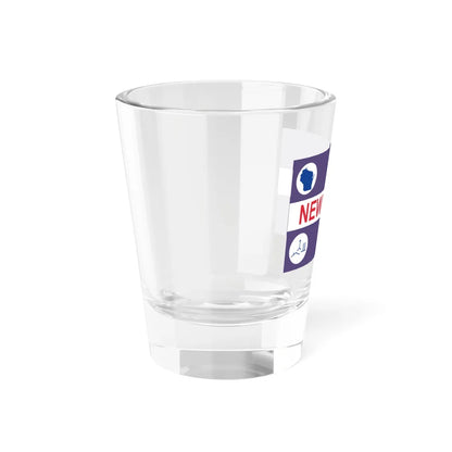 Flag of New Berlin Wisconsin (United States) Shot Glass 1.5oz - Go Mug Yourself