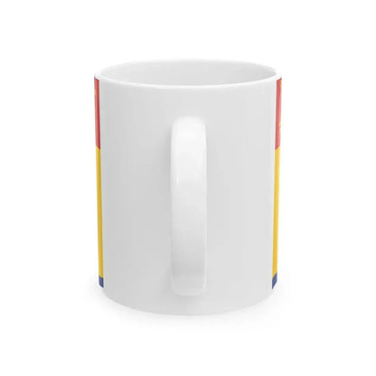 Flag of New Brunswick 3-2 (Canada) White Coffee Mug - Go Mug Yourself