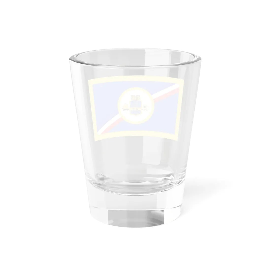 Flag of New Castle County Delaware (United States) Shot Glass 1.5oz - Go Mug Yourself