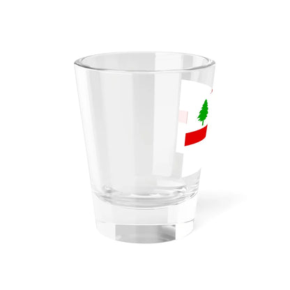 Flag of New England 1686 (United States) Shot Glass 1.5oz - Go Mug Yourself