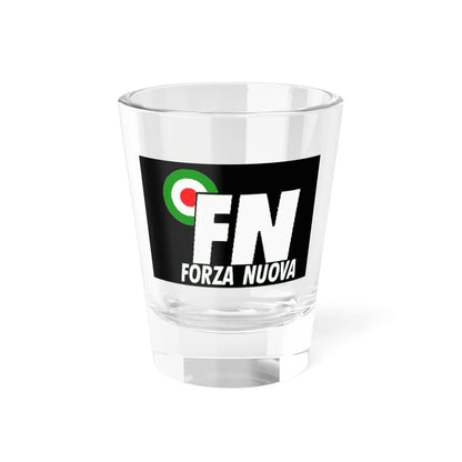 Flag of New Force Italy 1997-2000 (Italy) Shot Glass 1.5oz 1.5oz - Go Mug Yourself