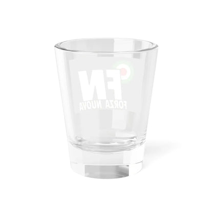 Flag of New Force Italy 1997-2000 (Italy) Shot Glass 1.5oz - Go Mug Yourself