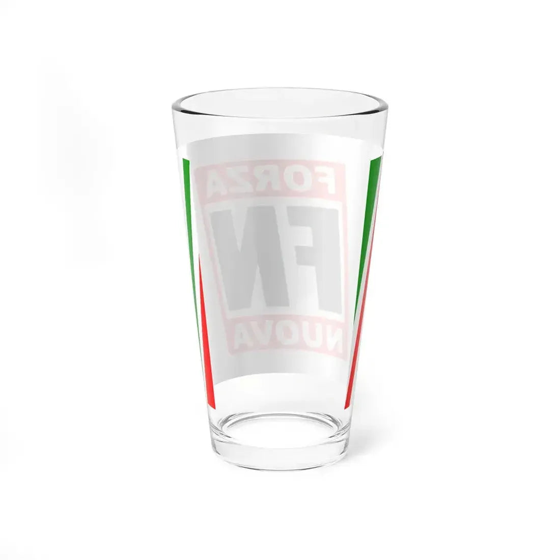 Flag of New Force Italy alternative (Italy) Pint Glass 16oz - Go Mug Yourself