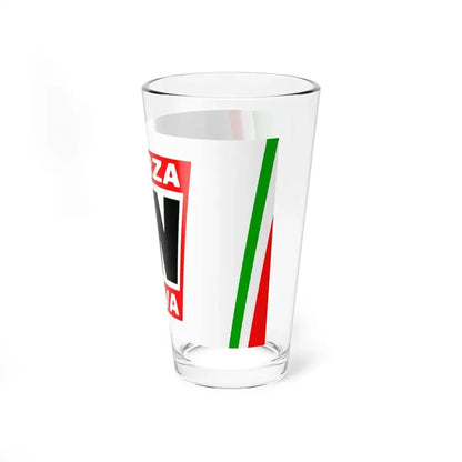 Flag of New Force Italy alternative (Italy) Pint Glass 16oz - Go Mug Yourself