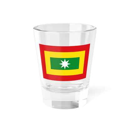 Flag of New Granada 1811-1814 (Colombia) Shot Glass 1.5oz 1.5oz - Go Mug Yourself
