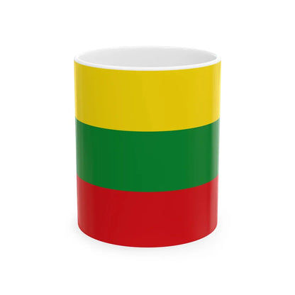 Flag of New Granada 1814-1816 (Colombia) White Coffee Mug 11oz - Go Mug Yourself