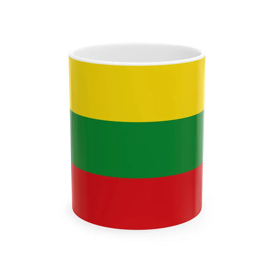 Flag of New Granada 1814-1816 (Colombia) White Coffee Mug 11oz - Go Mug Yourself