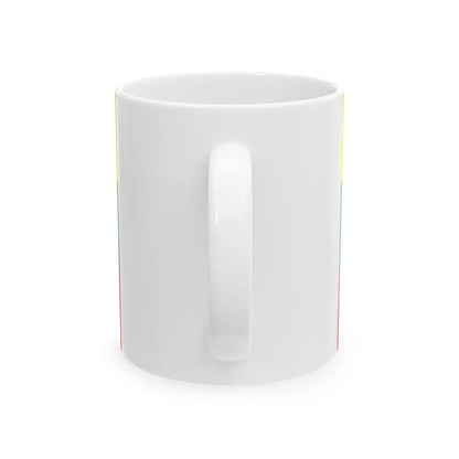 Flag of New Granada 1814-1816 (Colombia) White Coffee Mug - Go Mug Yourself