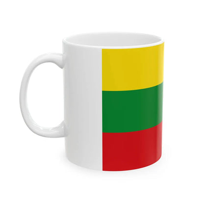 Flag of New Granada 1814-1816 (Colombia) White Coffee Mug - Go Mug Yourself