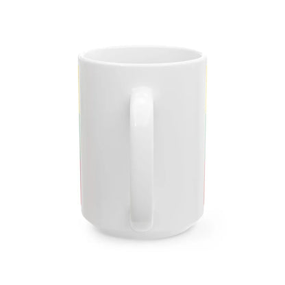 Flag of New Granada 1814-1816 (Colombia) White Coffee Mug - Go Mug Yourself