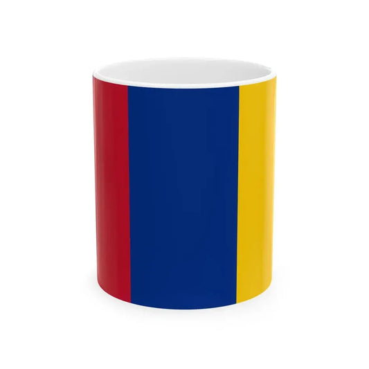 Flag of New Granada (Colombia) White Coffee Mug 11oz - Go Mug Yourself