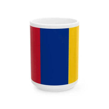 Flag of New Granada (Colombia) White Coffee Mug 15oz - Go Mug Yourself