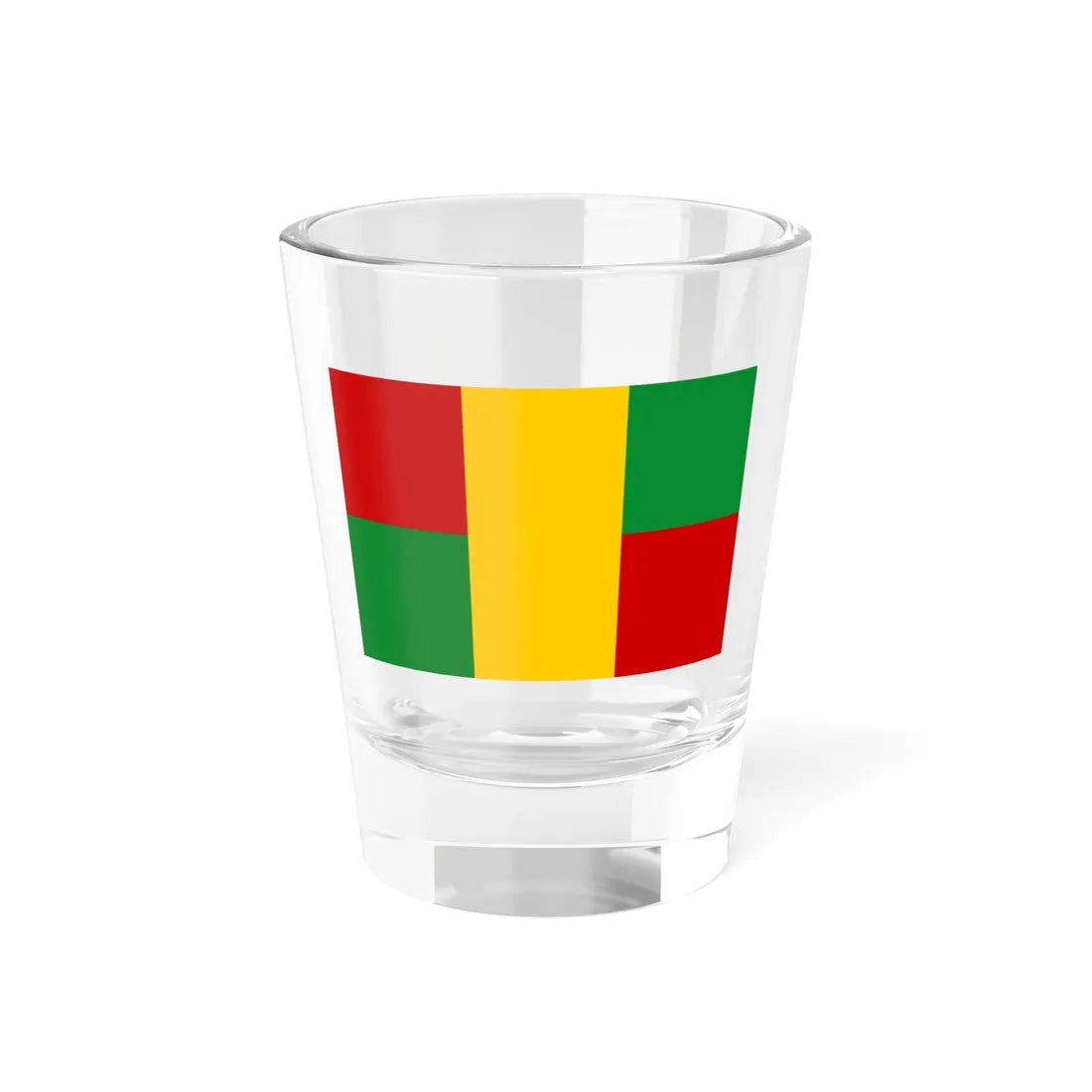 Flag of New Granada proposal (Colombia) Shot Glass 1.5oz 1.5oz - Go Mug Yourself